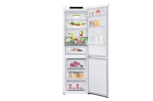 Frigorífico Combinado LG GBB61SWGCN1 | 186x59,5x68,2 cm | 234 L | C | Branco