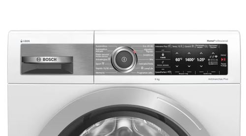 Máquina de Lavar Roupa Bosch WAV28EH0ES | 9 Kg | 1400 RPM | A | Branco