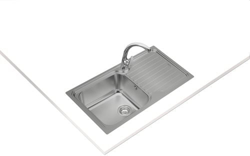 Lava-Loiça Teka CLASSIC 1C 1E SF | 1 Cuba | Aço inoxidável