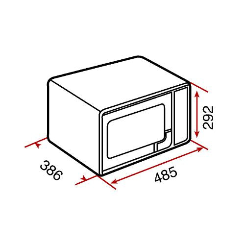 Micro-ondas Teka MWE 230 G | 23 L | 800 W | Aço inoxidável