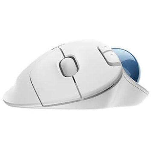 Rato Bluetooth Logitech Ergo M575 Trackball - Branco