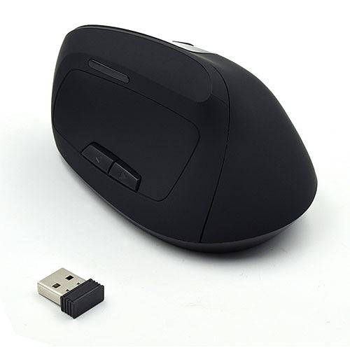 Rato Ergonómico Vertical Ewent Wireless - Preto