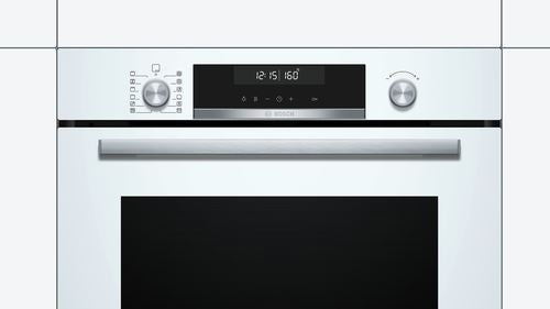 Forno Elétrico Bosch Serie 6 HBA578BW0 | Pirolítico | 71 L | 59.4 cm | A | Branco