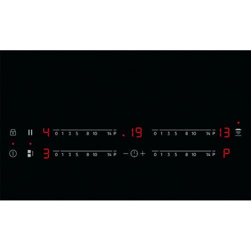 Placa de Indução AEG IKE74441FB | Elétrica | 71 cm | 4 Zonas | Preto