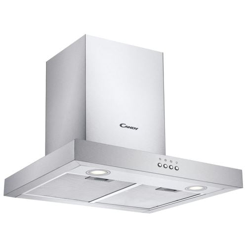 Exaustor de Parede Candy Décor CMB655X | 54,8x60x50 cm | 620 m³/h | 67 dB | C | Aço inoxidável