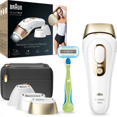 Depiladora de Luz Pulsada – IPL Braun Silk Expert Pro 5 PL5243