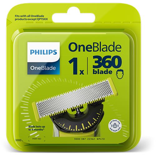 Lâmina de Substituição Philips OneBlade QP410/50 - 1 Unidade