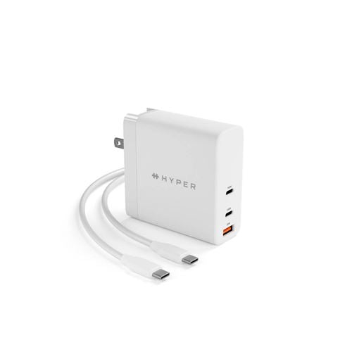 Carregador Targus 1x USB-A / 2x USB-C 140W Branco