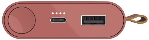 Powerbank Fresh'n Rebel 12000 mAh USB-C Vermelho