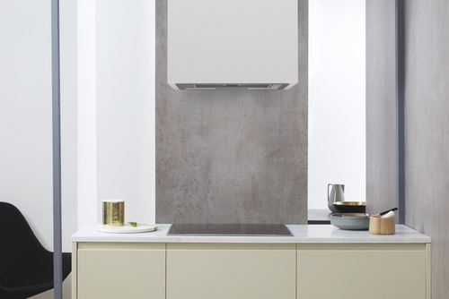 Exaustor Integrado Hotpoint HCT 64F L MS | 53,4x29,9 cm | 224 m³/h | 54 dB | C | Aço inoxidável