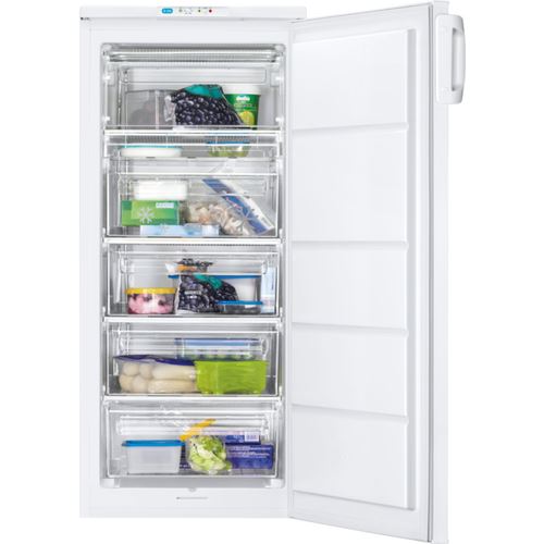 Arca Congeladora Vertical Zanussi ZUAN19FW | 125x54,5x63 cm | 187 L | F | Branco
