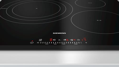 Placa de Indução Siemens EH651FDC1E | Elétrica | 59 cm | 3 Zonas | Preto