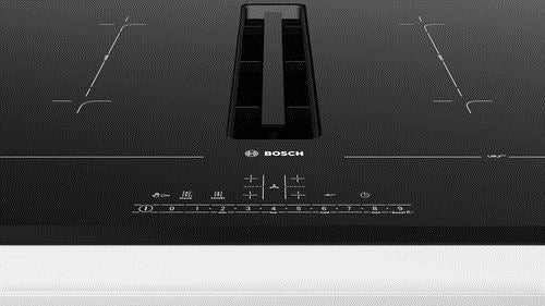 Placa de Indução Bosch Serie 6 PVQ731F25E | Elétrica | 71 cm | 4 Zonas | Preto