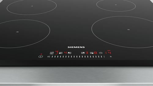 Placa de Indução Siemens iQ100 EU631FEB1E | Elétrica | 59.2 cm | 4 Zonas | Preto