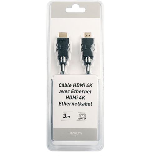 Cabo Temium HDMI 3M - Preto