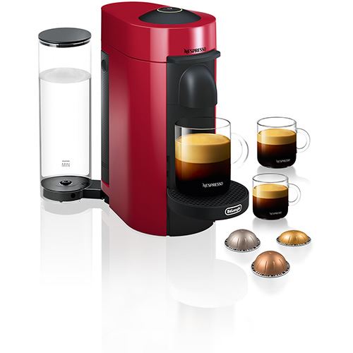 Máquina de Café Expresso Delonghi Vertuo Plus ENV150.R - Vermelho