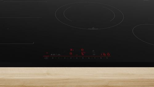 Placa de Indução Bosch Serie 6 PVS831HC1E | Elétrica | 80.2 cm | 4 Zonas | Preto