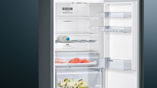 Frigorífico Combinado Siemens KG36NXXDC | 186x60x66 cm | 237 L | D | Aço inoxidável