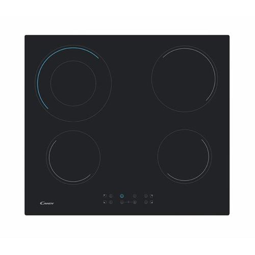 Placa de Vitrocerâmica Candy Timeless CH64DCT | Elétrica | 59 cm | 4 Zonas | Preto