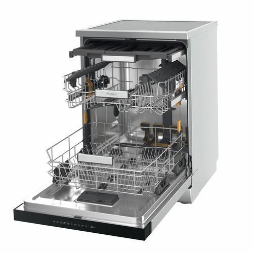 Máquina de Lavar Loiça Whirlpool W7F HP43 X W7F HP43 X | 15 talheres | 60 cm | C | Aço inoxidável