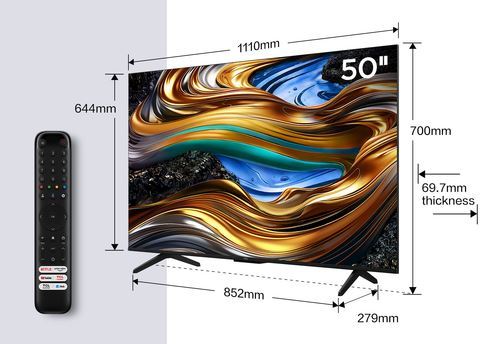TCL 50P755 4K GOOGLE TV 350 NITS
