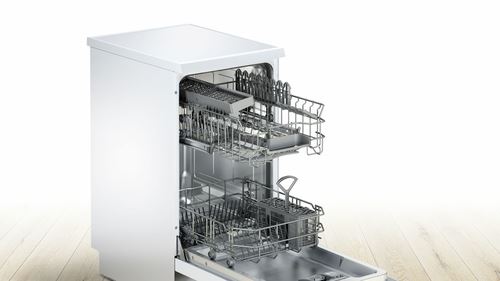 Máquina de Lavar Loiça Bosch SPS25CW05E | 9 talheres | 45 cm | F | Branco