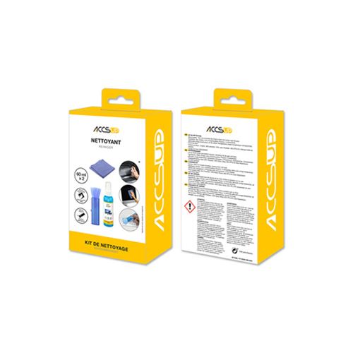 Kit de Limpeza de Ecrãs Accsup
