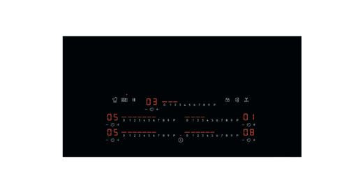 Placa de Indução AEG IKE95771FB | Elétrica | 91 cm | 5 Zonas | Preto