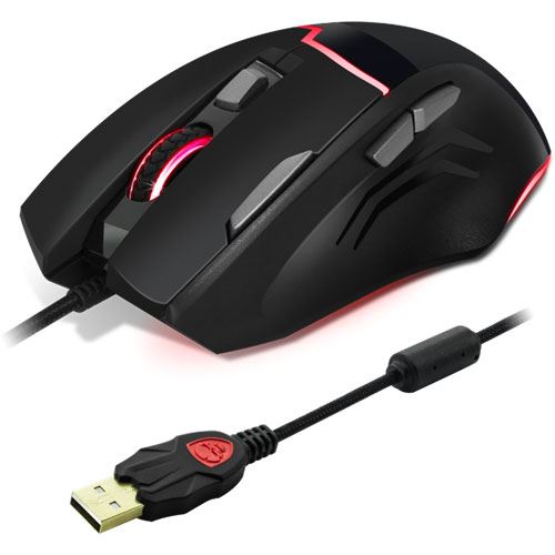 Rato + Tapete Rato Gaming Spirit Of Gamer Elite-M10