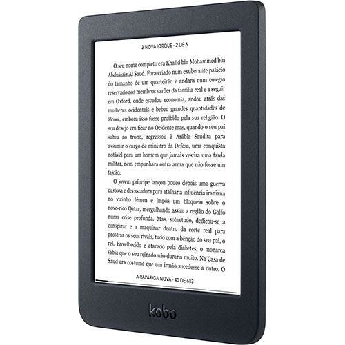 Ereader Kobo Nia - 8GB - Preto