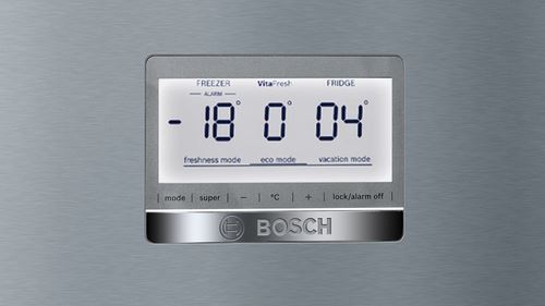 Frigorífico Combinado Bosch KGF56PIDP | 193x70x80 cm | 375 L | D | Aço inoxidável