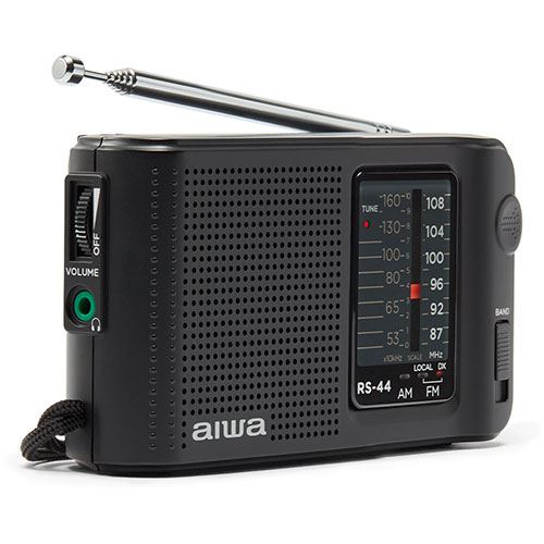 Rádio de Bolso Aiwa Porta RS-44 - Preto