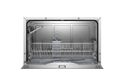 Máquina de Lavar Loiça Compacta Bosch SKS62E32EU | 6 talheres | F | Branco