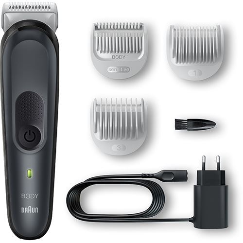 Aparador Corporal Braun Serie 3 BG3340 - Preto Cinza