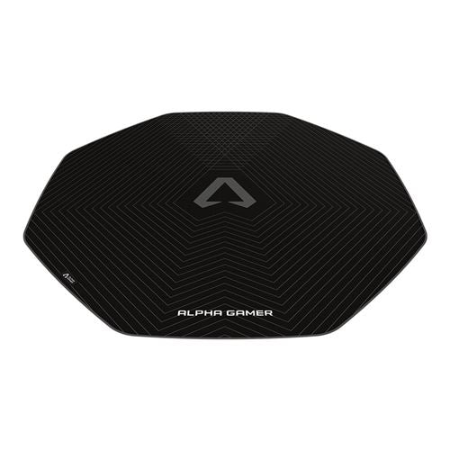 Tapete para Cadeira Gaming Alpha Gamer Octan Preto/Cinzento