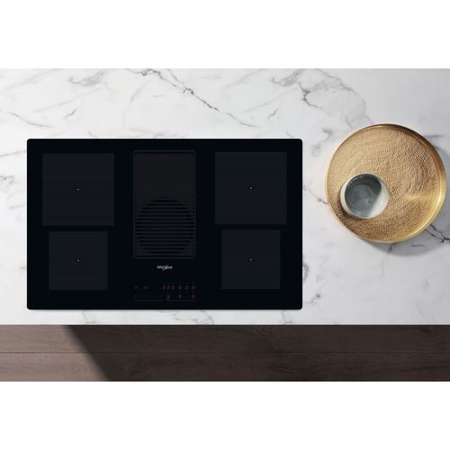 Placa de Indução Whirlpool WVH 92 K | Elétrica | 83 cm | 4 Zonas | Preto