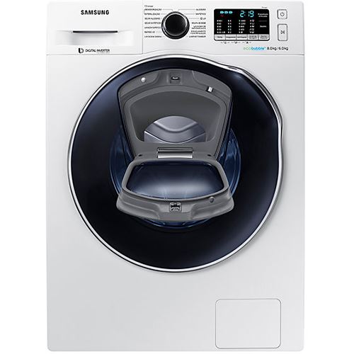 Máquina de Lavar e Secar Roupa Samsung AddWash WD80K5B10OW/EP