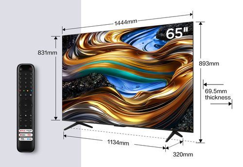 TCL 65P755 4K GOOGLE TV 350 NITS 12