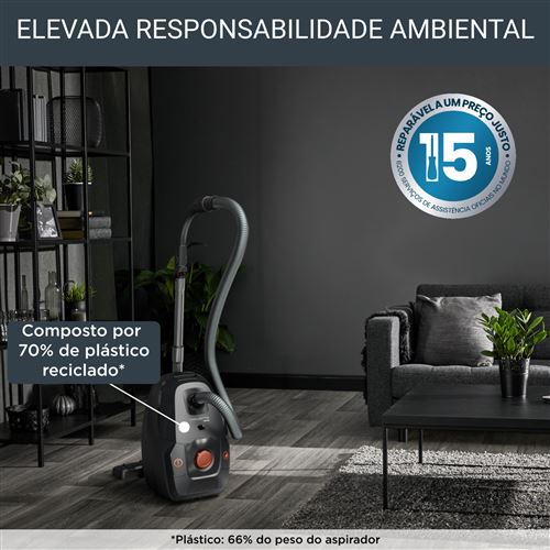 Aspirador com Saco Rowenta Green Force Max Silence Car Kit - RO6164EA
