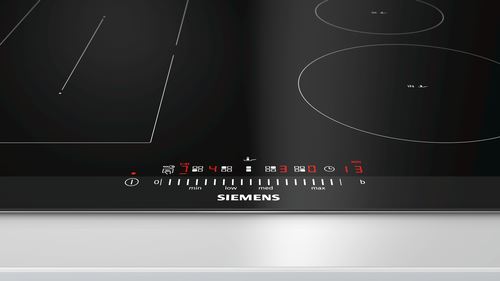 Placa de Indução Siemens ED775FPC1E | Elétrica | 71 cm | 4 Zonas | Aço inoxidável