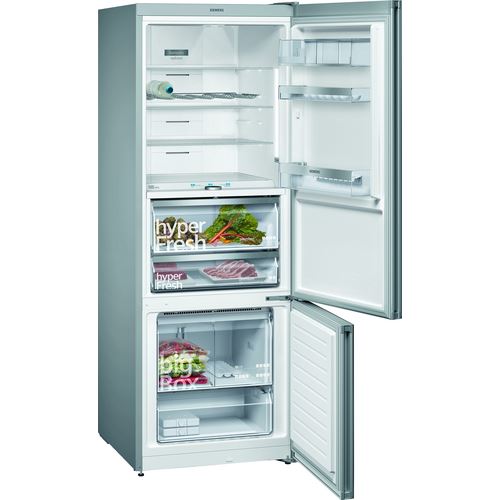 Frigorífico Combinado Siemens KG56FSBDA | 193x70x80 cm | 375 L | D | Preto