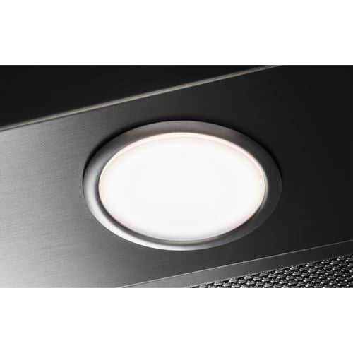 Exaustor Telescópico AEG DPE4941M | 90x29,8 cm | 600 m³/h | 68 dB | C | Aço inoxidável