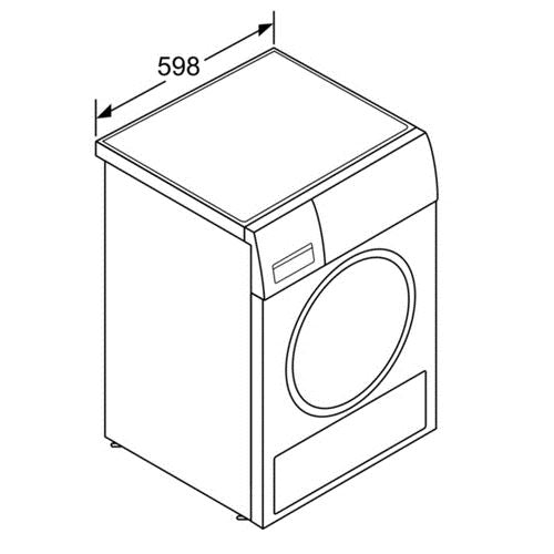 Máquina de Secar Siemens WT47G439EE | 9 Kg | Condensação | A++ | Branco