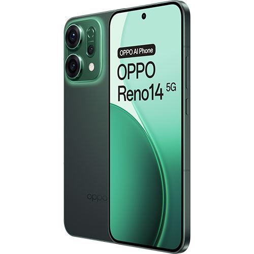 Oppo Reno14 5G - 512GB - Verde Luminoso | Darty