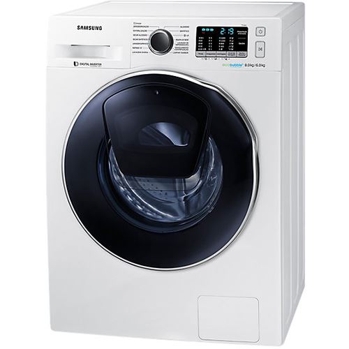 Máquina de Lavar e Secar Roupa Samsung AddWash WD80K5B10OW/EP