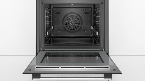 Forno Elétrico Bosch Serie 4 HBA5740S0 | Pirolítico | 71 L | 59.4 cm | A | Aço inoxidável