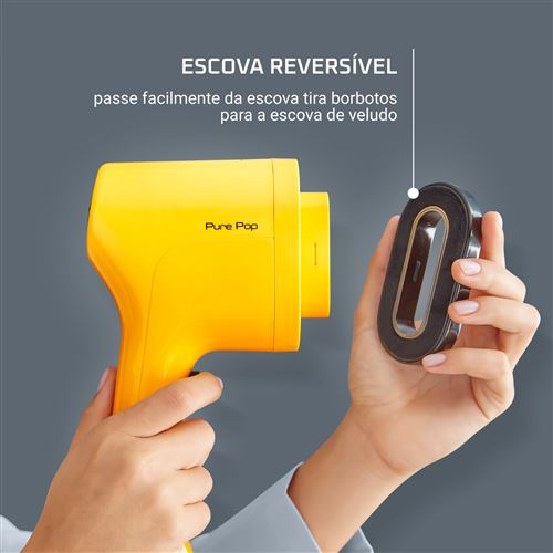 Escova a Vapor Rowenta Pure Pop DR2026D1 - Amarelo