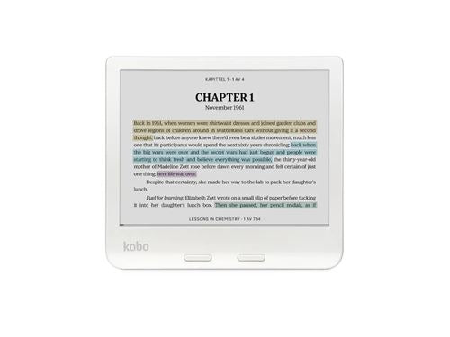 Ereader Kobo Libra Colour - Branco | Darty