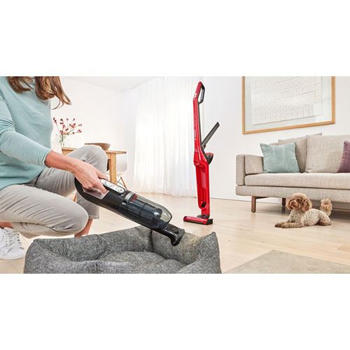Aspirador Vertical Bosch Serie 4 Flexxo 28 Vmax Pro Animal BBH3ZOO28 - Vermelho