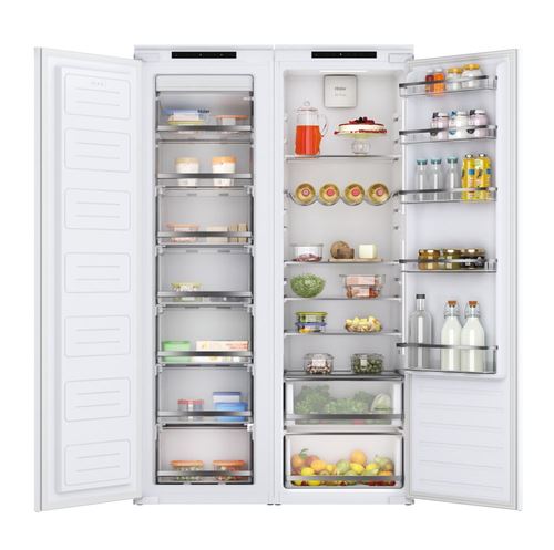 Arca Congeladora Encastrável Haier HFE 172 NF | 176,9x54x54,5 cm | 200 L | F | Branco